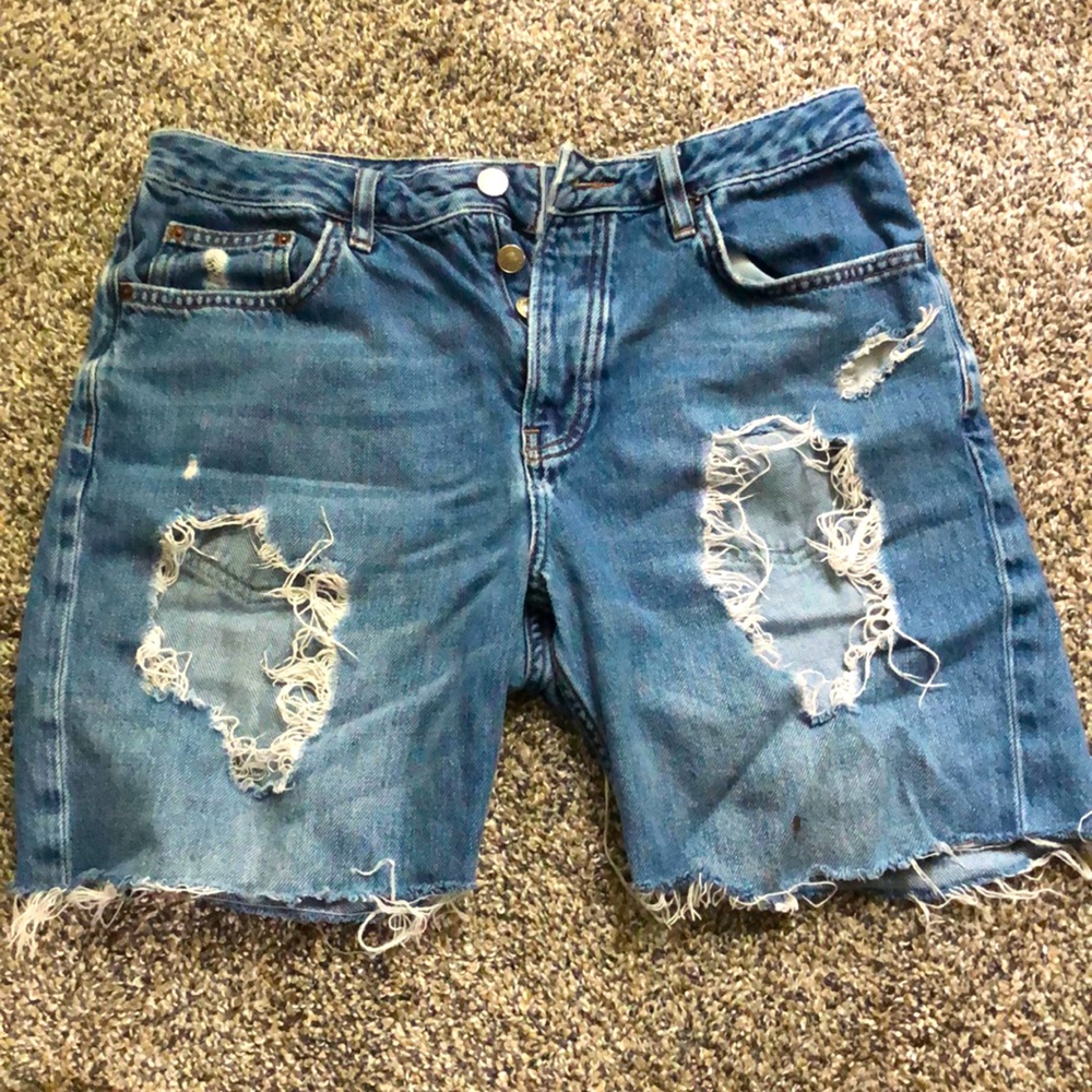 Top Shop Jean shorts